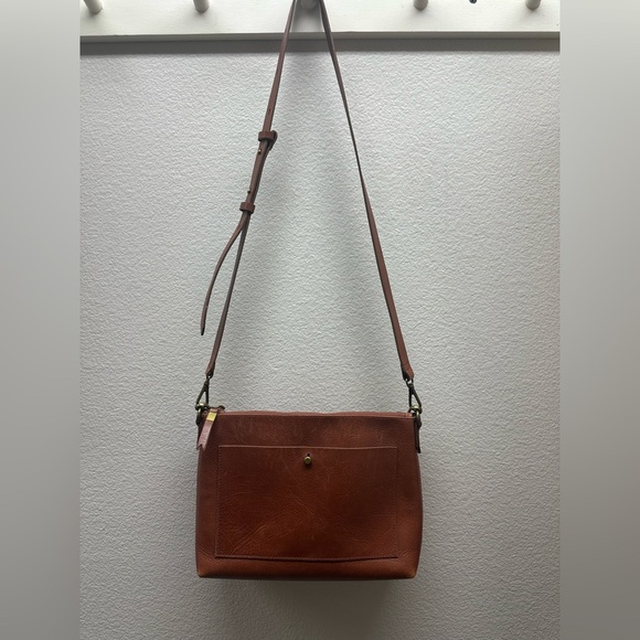 Madewell Brown Leather Crossbody Bag - Picture 5 of 8